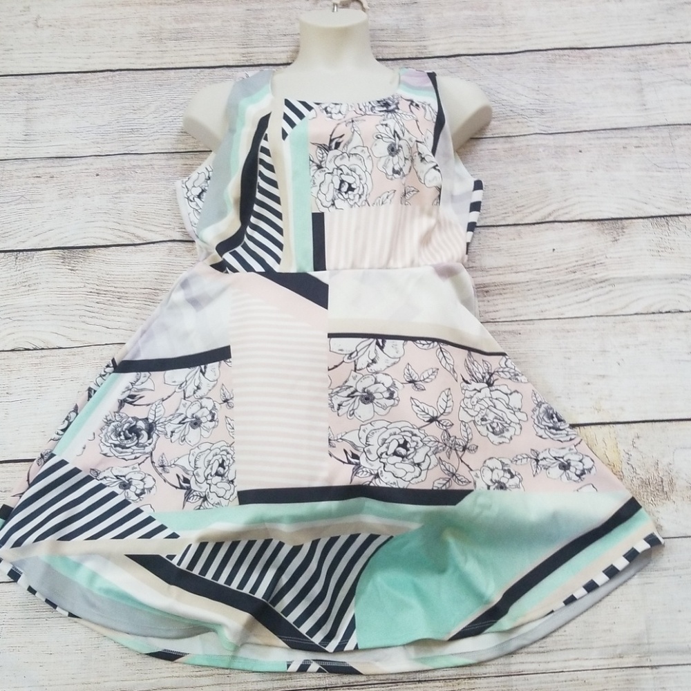 A line midi dress